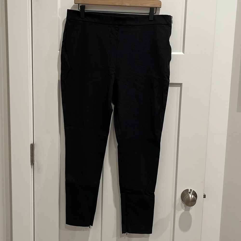 Ann Taylor black ankle pants, size 12